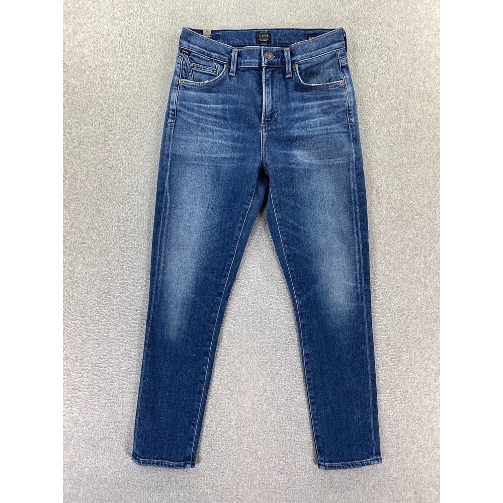Citizens Of Humanity Rocket Crop Jeans Womens‎ 25 High Rise Skinny Denim (25x25)